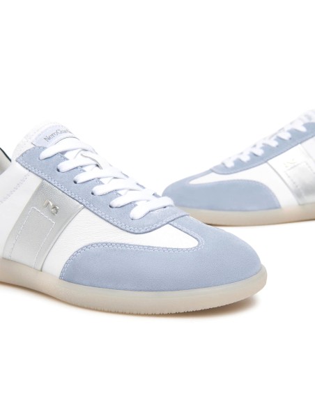 Nero Giardini sneaker bassa in pelle e camoscio
